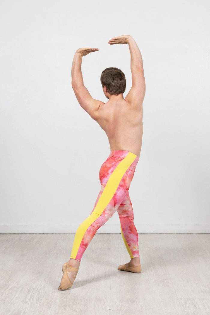 NOAH AeraKnit™ Men’s Footless Ballet Tights Legging in Allure