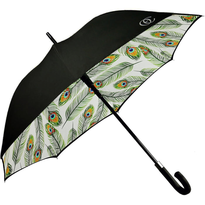 Olivia Elle Peacock Parasol - Lexington Luggage