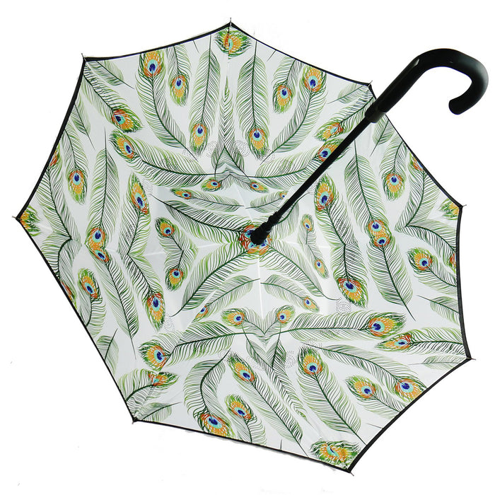 Olivia Elle Peacock Parasol - Lexington Luggage