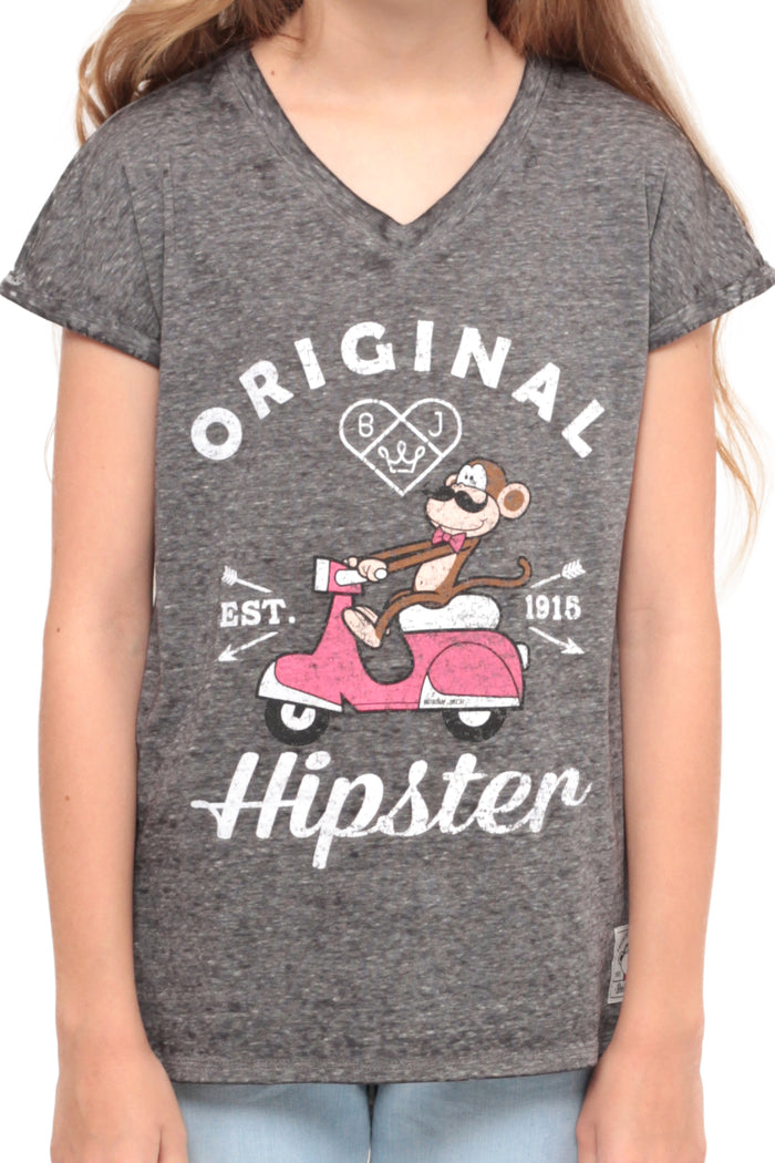Original Hipster | Dolman Top - Charcoal