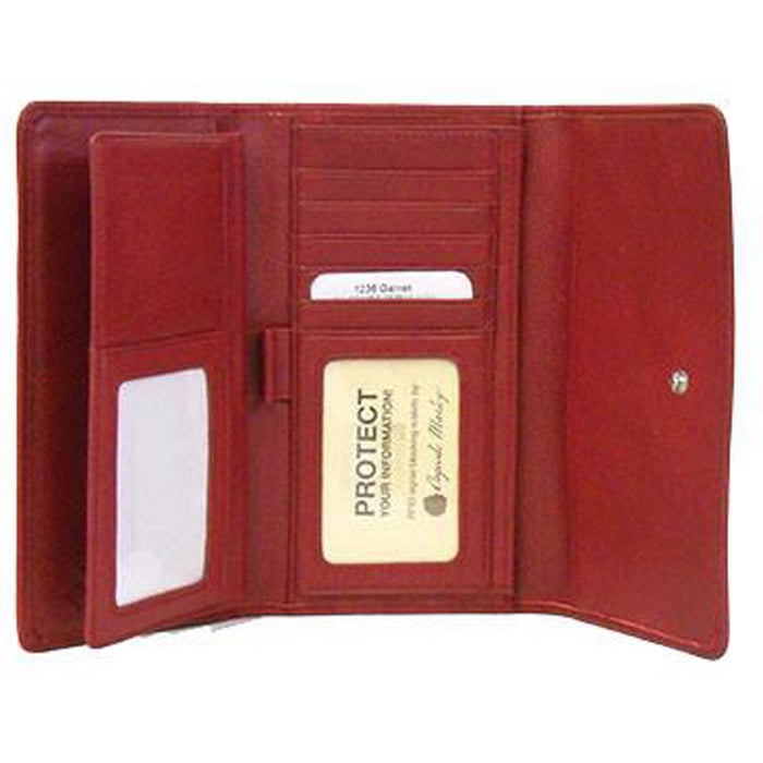 Osgoode Marley RFID Checkbook Wallet - Insdie pocket slots