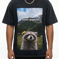 Outside Has Better Graphics Raccoon T-Shirt