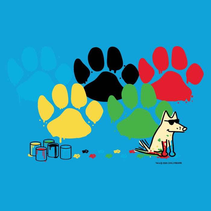 Painted Paws - Canvas Tote