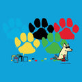 Painted Paws - Canvas Tote