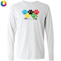 Painted Paws - Classic Long-Sleeve T-Shirt