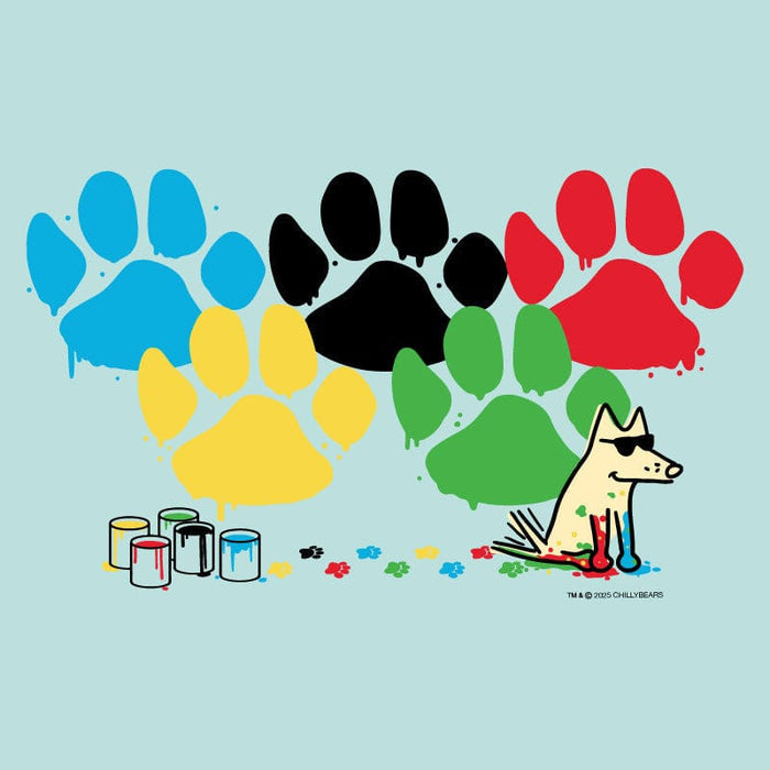 Painted Paws - Sweatshirt Pullover Hoodie