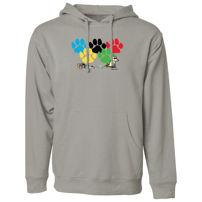 Painted Paws - Sweatshirt Pullover Hoodie