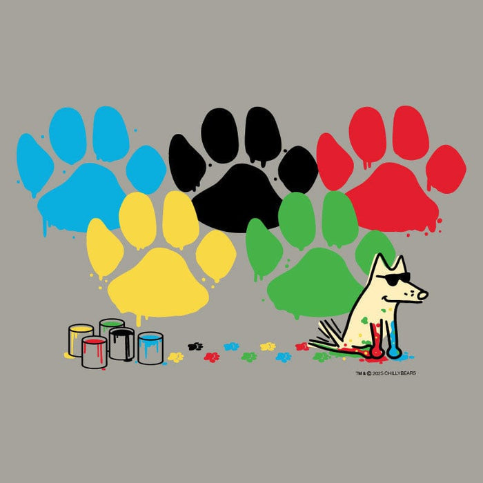 Painted Paws - Sweatshirt Pullover Hoodie