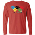 Painted Paws - Youth Long Sleeve T-Shirt