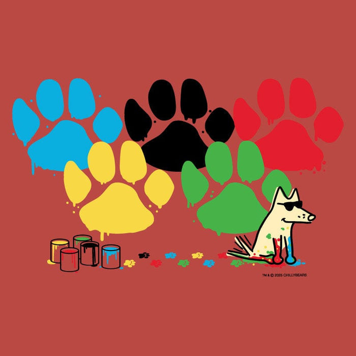 Painted Paws - Youth Long Sleeve T-Shirt