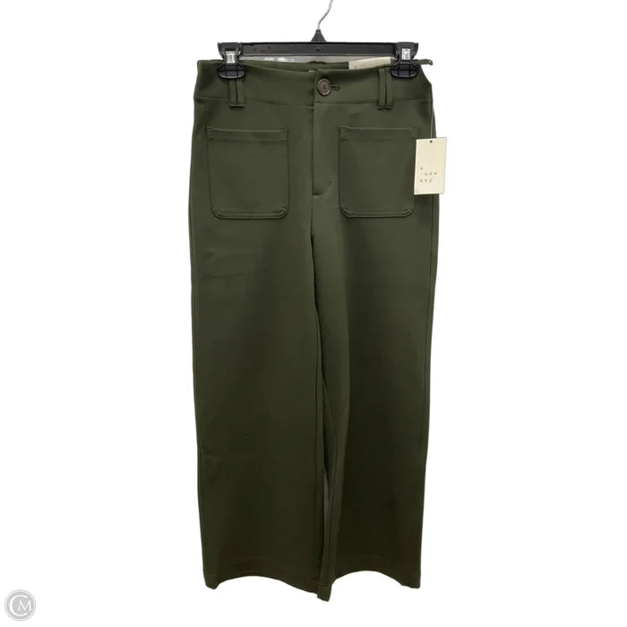Pants Cropped By A New Day In Green, Size: 6