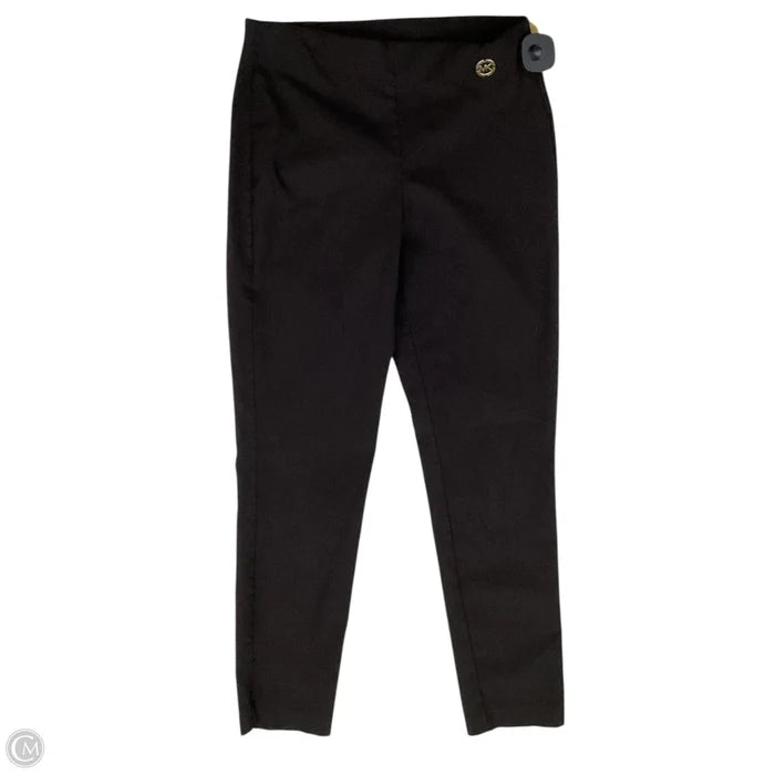 Pants Designer By Michael Kors In Black, Size: S