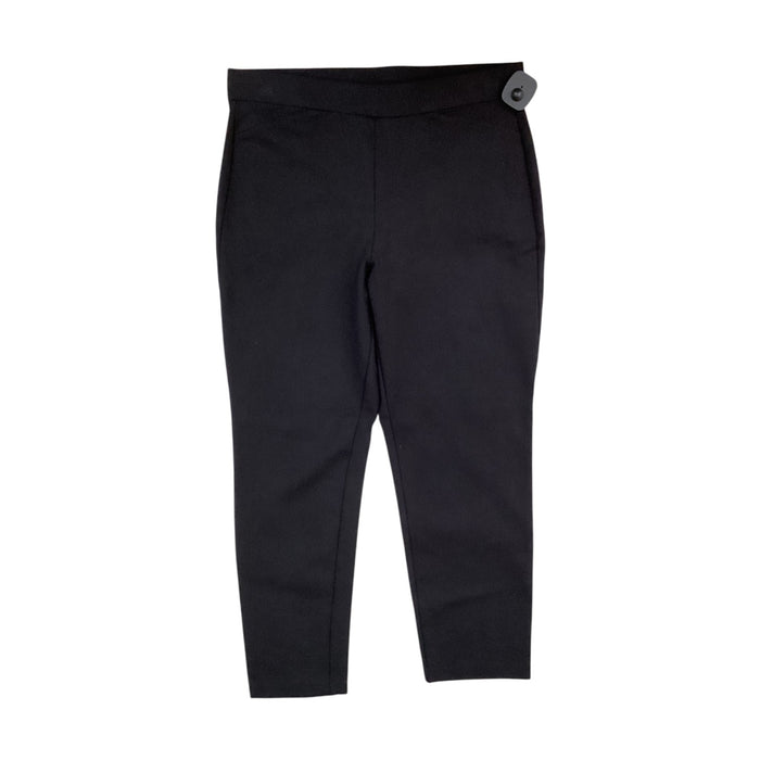Pants Designer By Michael Kors In Black, Size:L