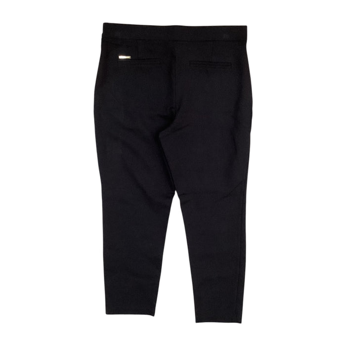 Pants Designer By Michael Kors In Black, Size:L
