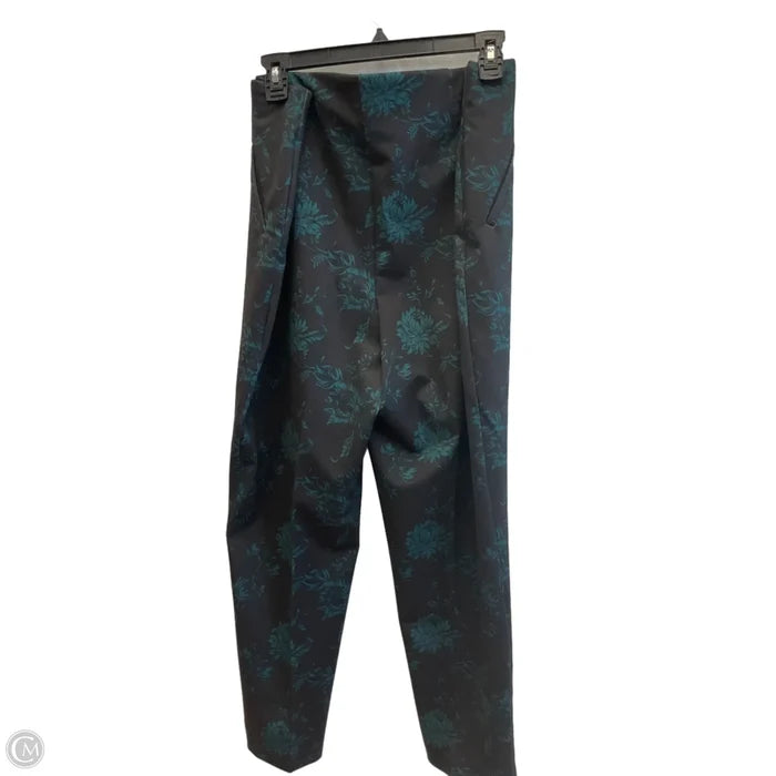 Pants Dress By Chicos In Black & Green, Size: Xl