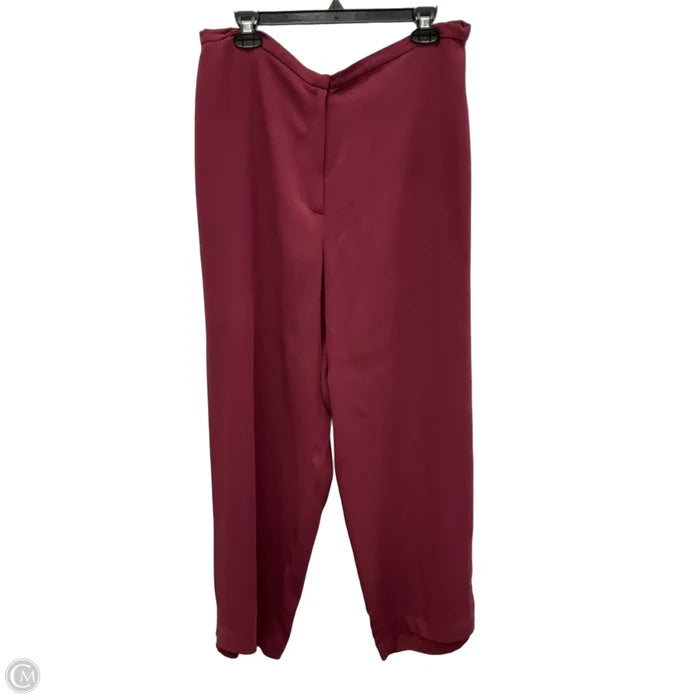 Pants Dress By Eileen Fisher In Red, Size: 12