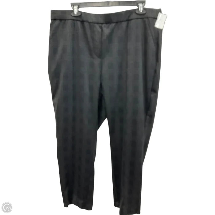 Pants Dress By Jones And Co In Plaid Pattern, Size: 1x