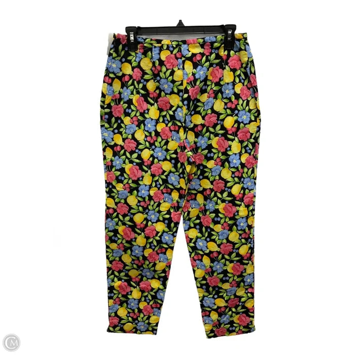 Pants Dress By Laundry In Floral Print, Size: 12