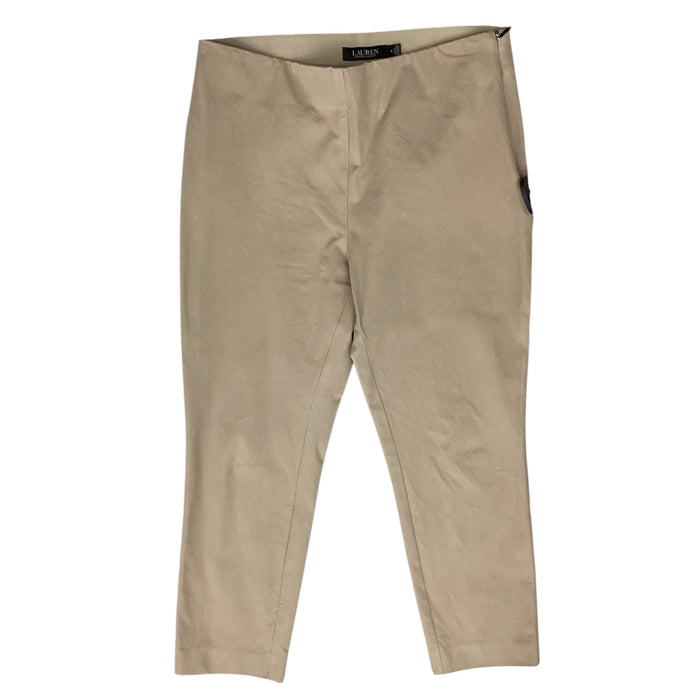 Pants Dress By Lauren By Ralph Lauren In Tan, Size:10