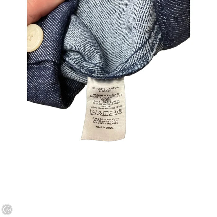 Pants Dress By Loft In Blue Denim, Size: 0