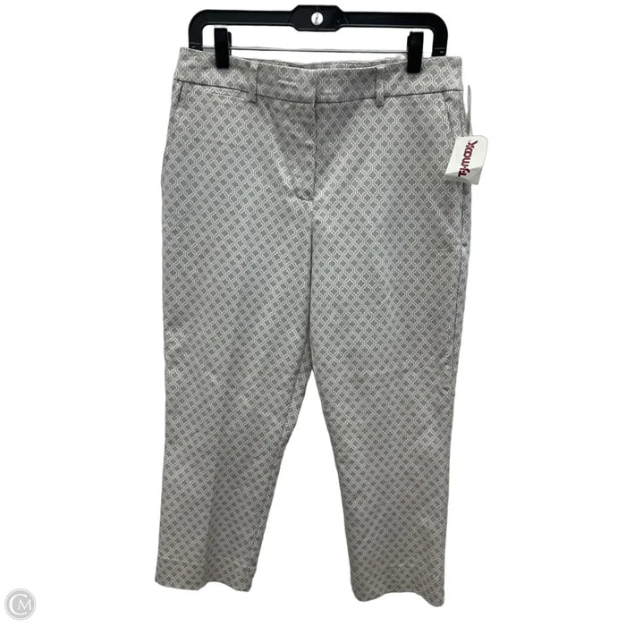 Pants Dress By Rachel Zoe In Grey & White, Size: 8