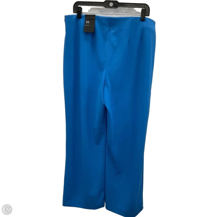 Pants Dress By White House Black Market In Blue, Size: 16