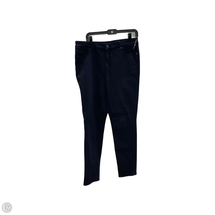 Pants Leggings By Chicos In Blue, Size: 10
