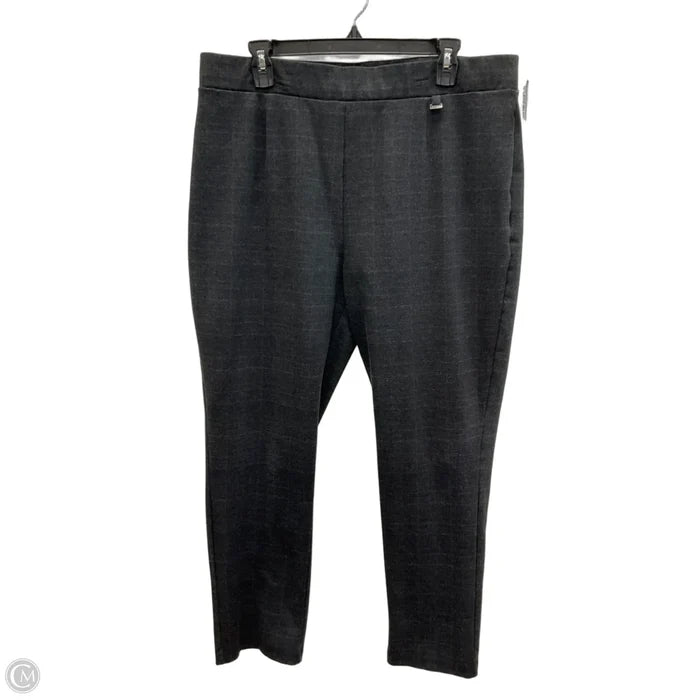 Pants Leggings By Dkny In Grey, Size: Xl