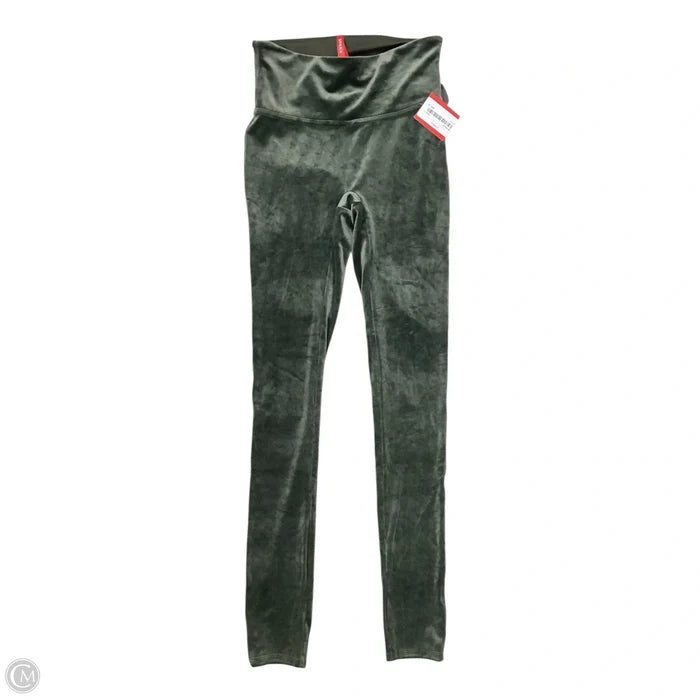 Pants Leggings By Spanx In Green, Size: Sp