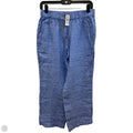 Pants Linen By Talbots In Blue, Size: Sp