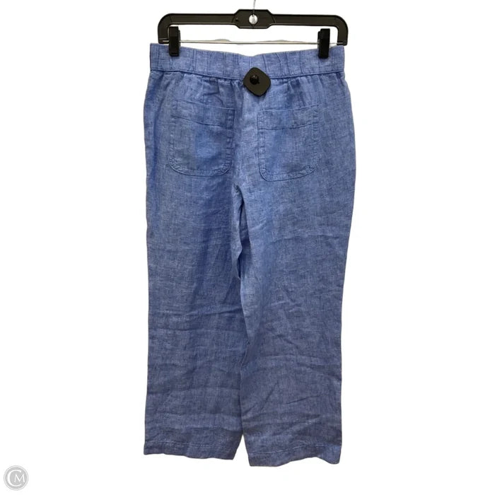 Pants Linen By Talbots In Blue, Size: Sp