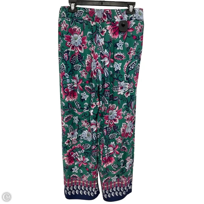 Pants Lounge By Talbots In Green, Size: M