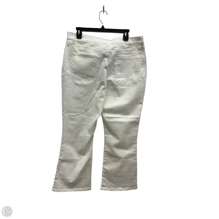 Pants Wide Leg By Loft In White, Size: 14