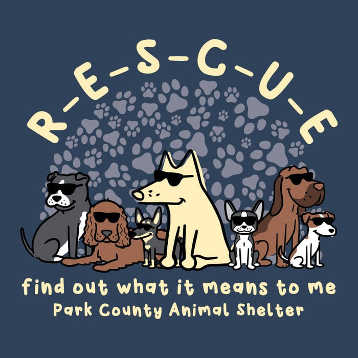 Park County Animal Shelter  - Ladies T-Shirt V-Neck