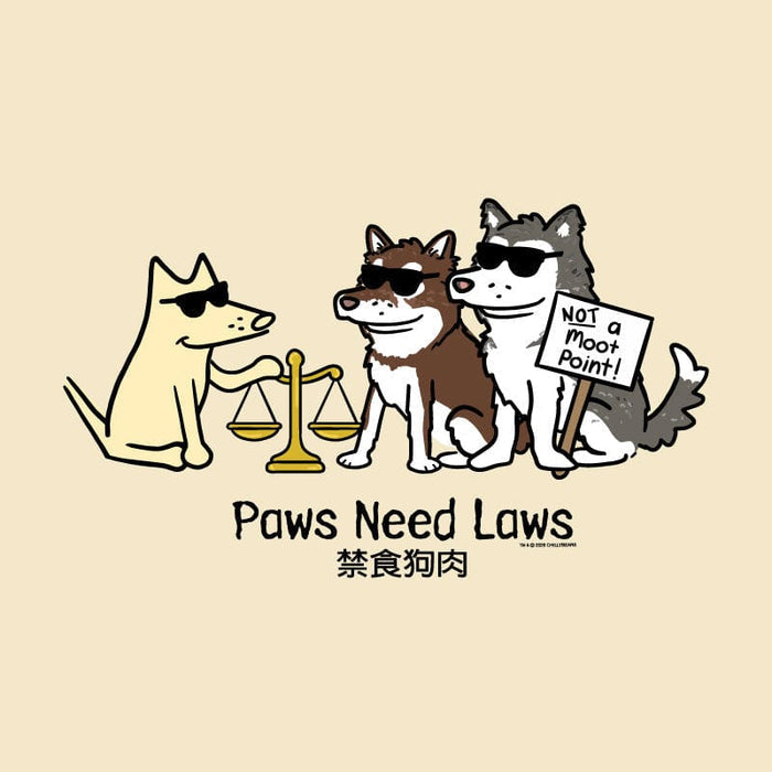 Paws Need Laws - Long-Sleeve T-Shirt Classic