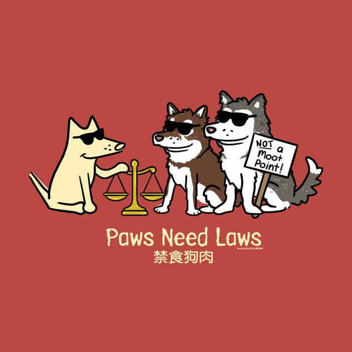 Paws Need Laws - Long-Sleeve T-Shirt Classic