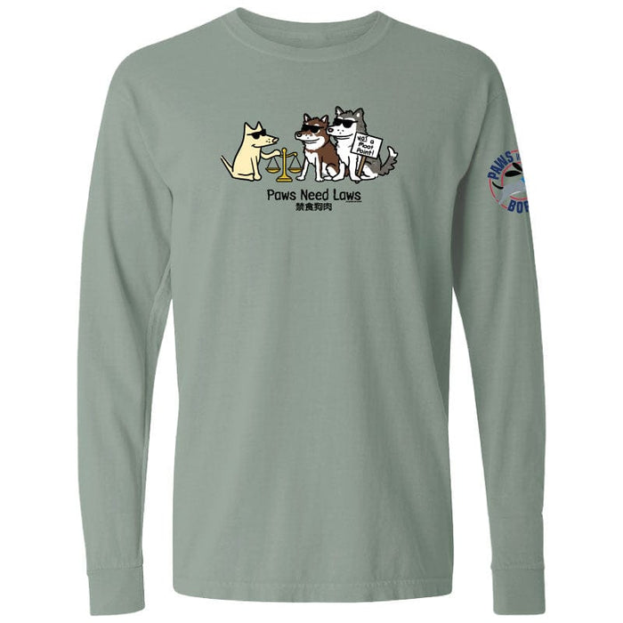 Paws Need Laws - Long-Sleeve T-Shirt Classic