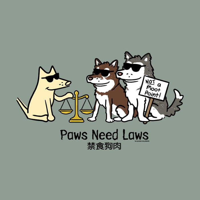 Paws Need Laws - Long-Sleeve T-Shirt Classic