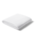 Percale Fitted Sheet - Full White
