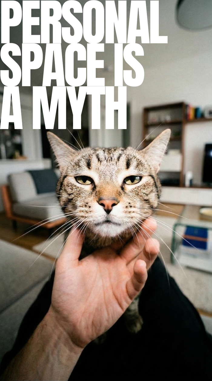 Personal Space Is A Myth T-Shirt