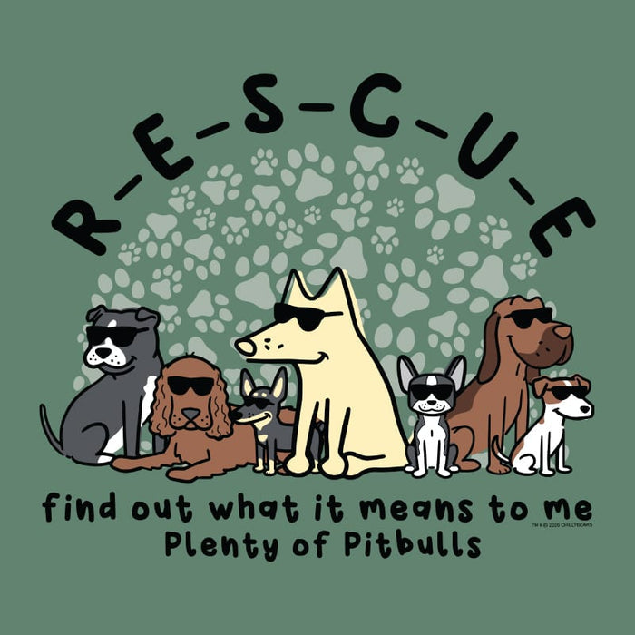 Plenty of Pitbulls - Long-Sleeve T-Shirt Classic