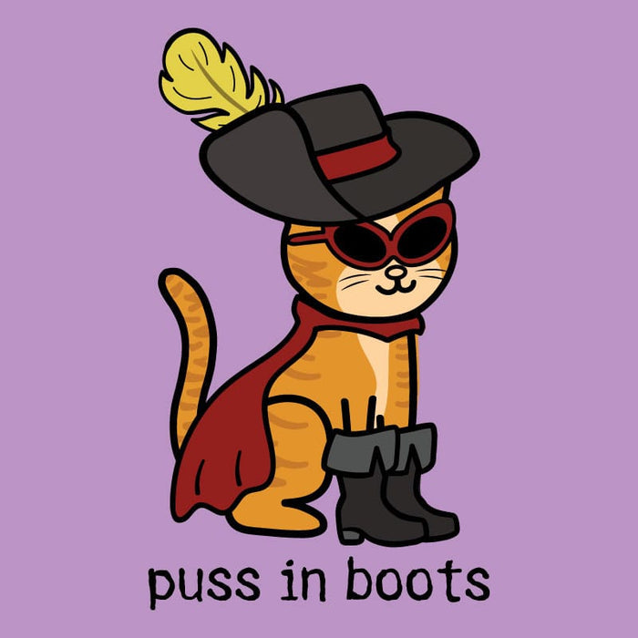 Puss in Boots  - Ladies T-Shirt V-Neck