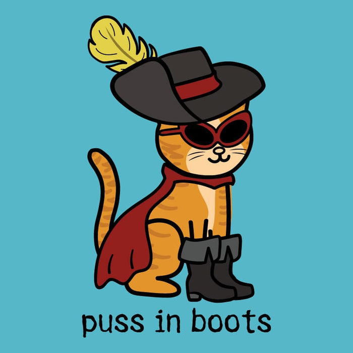 Puss in Boots  - Ladies T-Shirt V-Neck