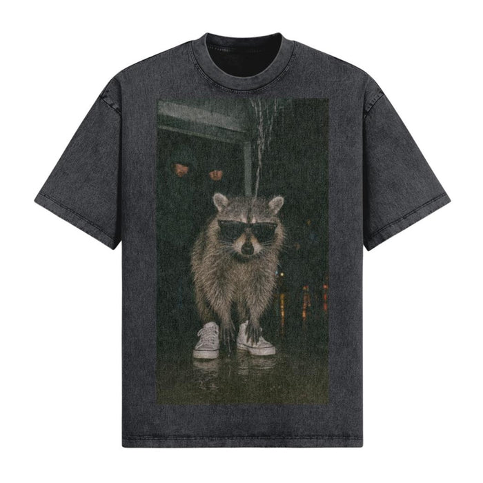 Rain Sneakers Raccoon T-Shirt