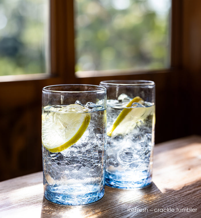 ReFresh – crackle tumbler