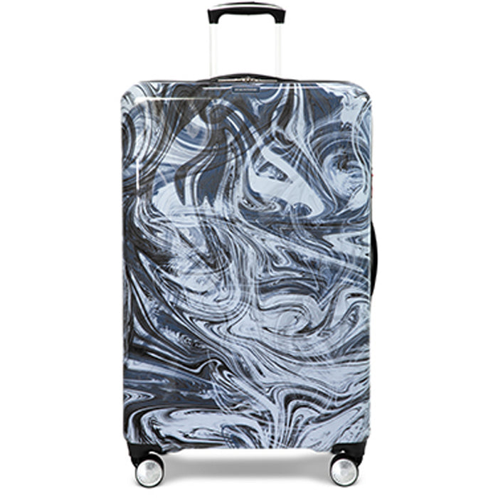 Ricardo Beverly Hills Florence 2.0 Large Check-In Spinner - Blue Swirl - Frontside