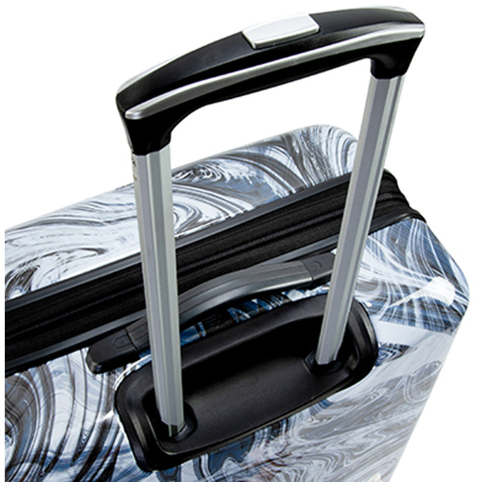 Ricardo Beverly Hills Florence 2.0 Large Check-In Spinner - Blue Swirl - Trolley Handle Extended