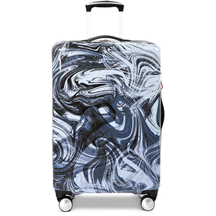 Ricardo Beverly Hills Florence 2.0 Medium Check-In Spinner - Blue Swirl - Frontside