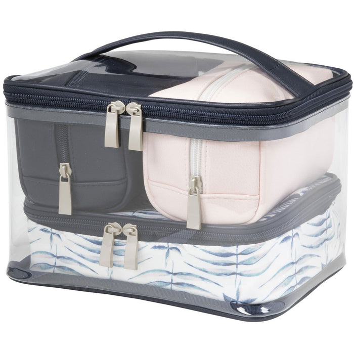 Ricardo Beverly Hills Indio 4-Piece Train Case Set - Lexington Luggage