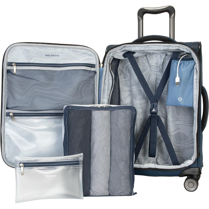 Ricardo Beverly Hills Malibu Bay 3.0 Carry On Spinner - inside